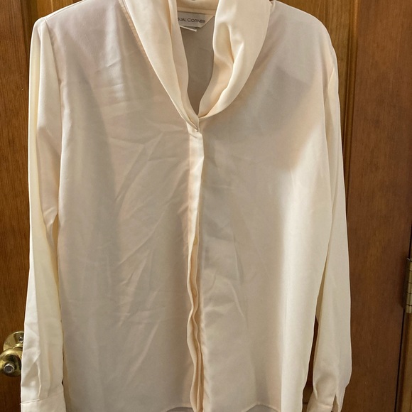 Cowl neck top size 10 - Picture 3 of 11